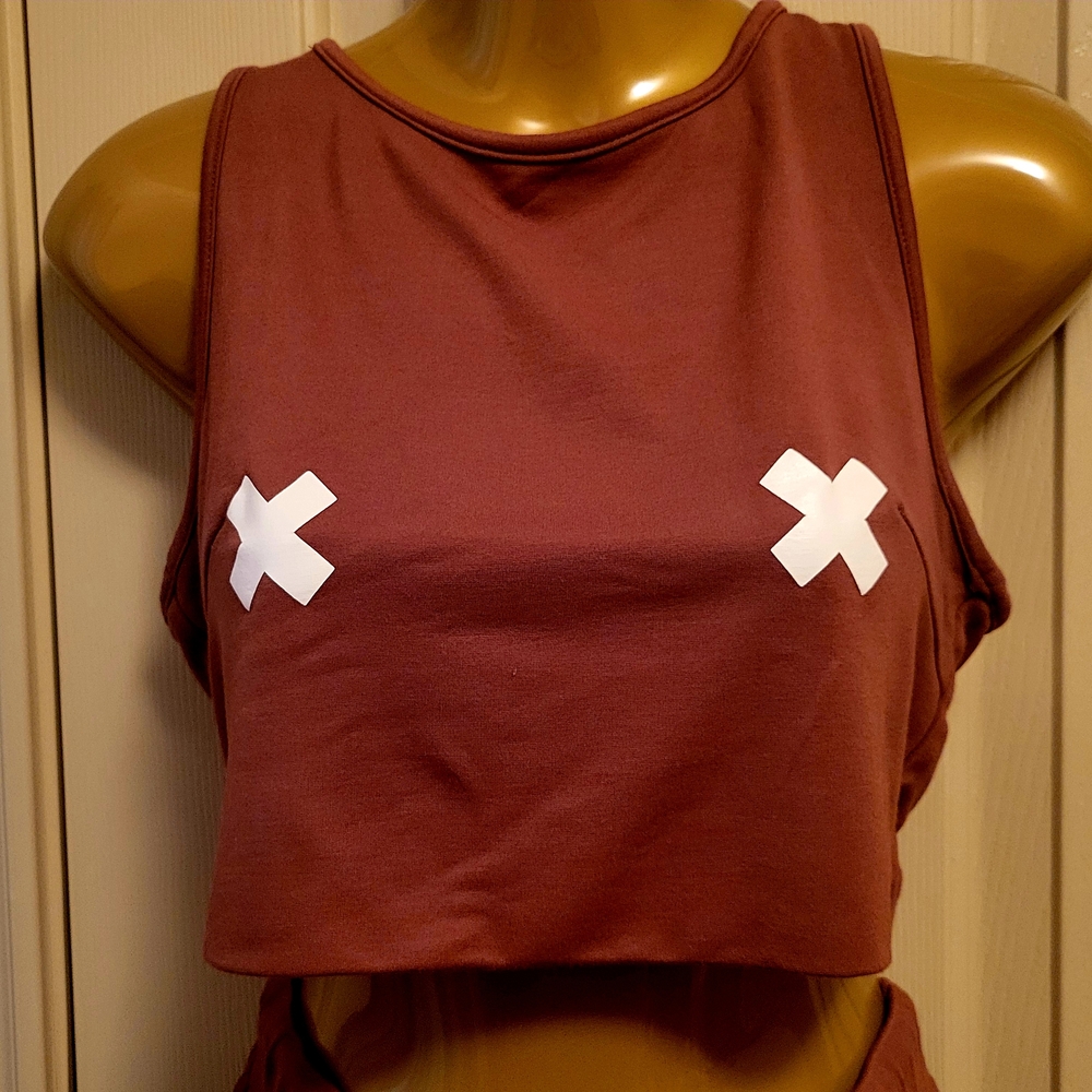 CXIX XX Crop Top - Mocha